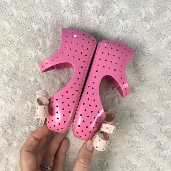 rose gold mini melissa